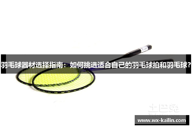 羽毛球器材选择指南：如何挑选适合自己的羽毛球拍和羽毛球？